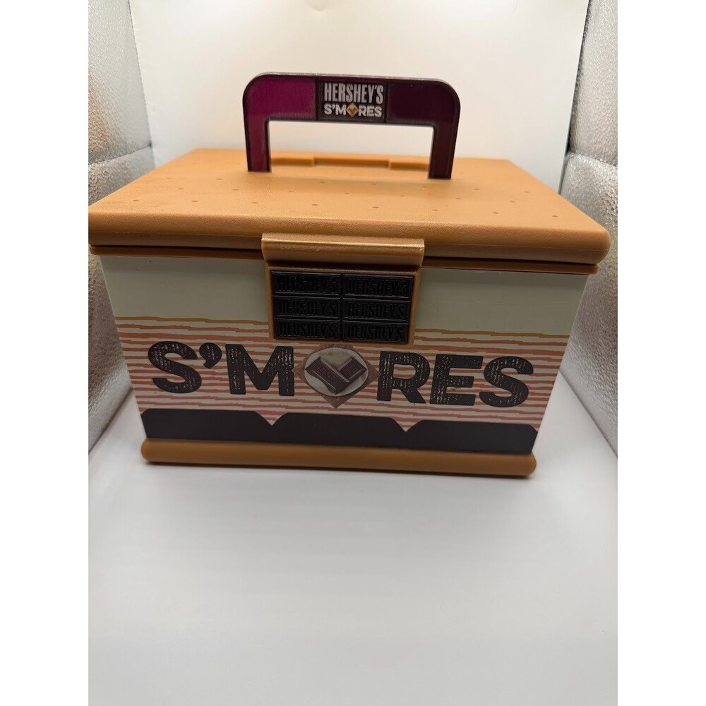 Hershey's S'mores Caddy Divided Storage Container Carry Case Mr. Bar-B-Q